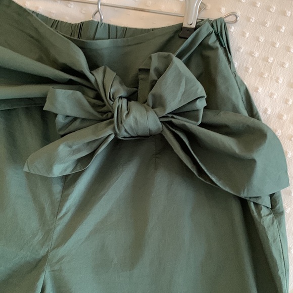CROSBY Dorothy Tie Pant in Rainforest Green - Picture 4 of 8